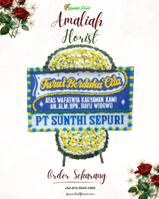 Papan Bunga Duka di Batu Bara