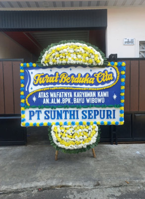 Papan Bunga Duka di Batu Bara