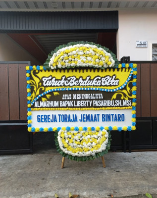 Papan Bunga Duka di Batu Bara