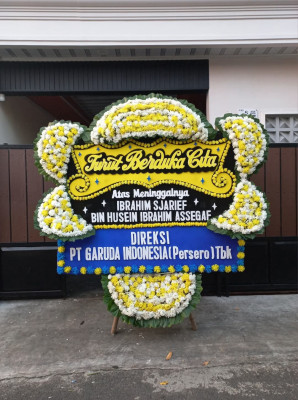 Papan Bunga Duka di Batu Bara