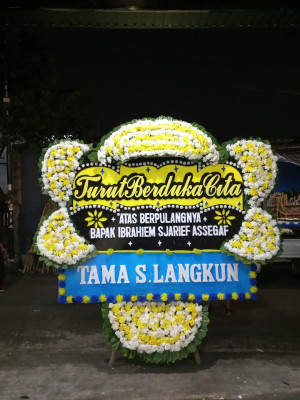 Papan Bunga Duka di Batu Bara